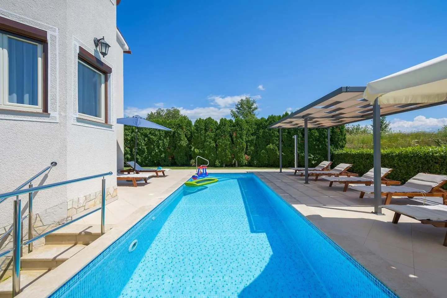 Villa Eufemia Near Porec With Large Garden And Outdoor Playground For Kids
