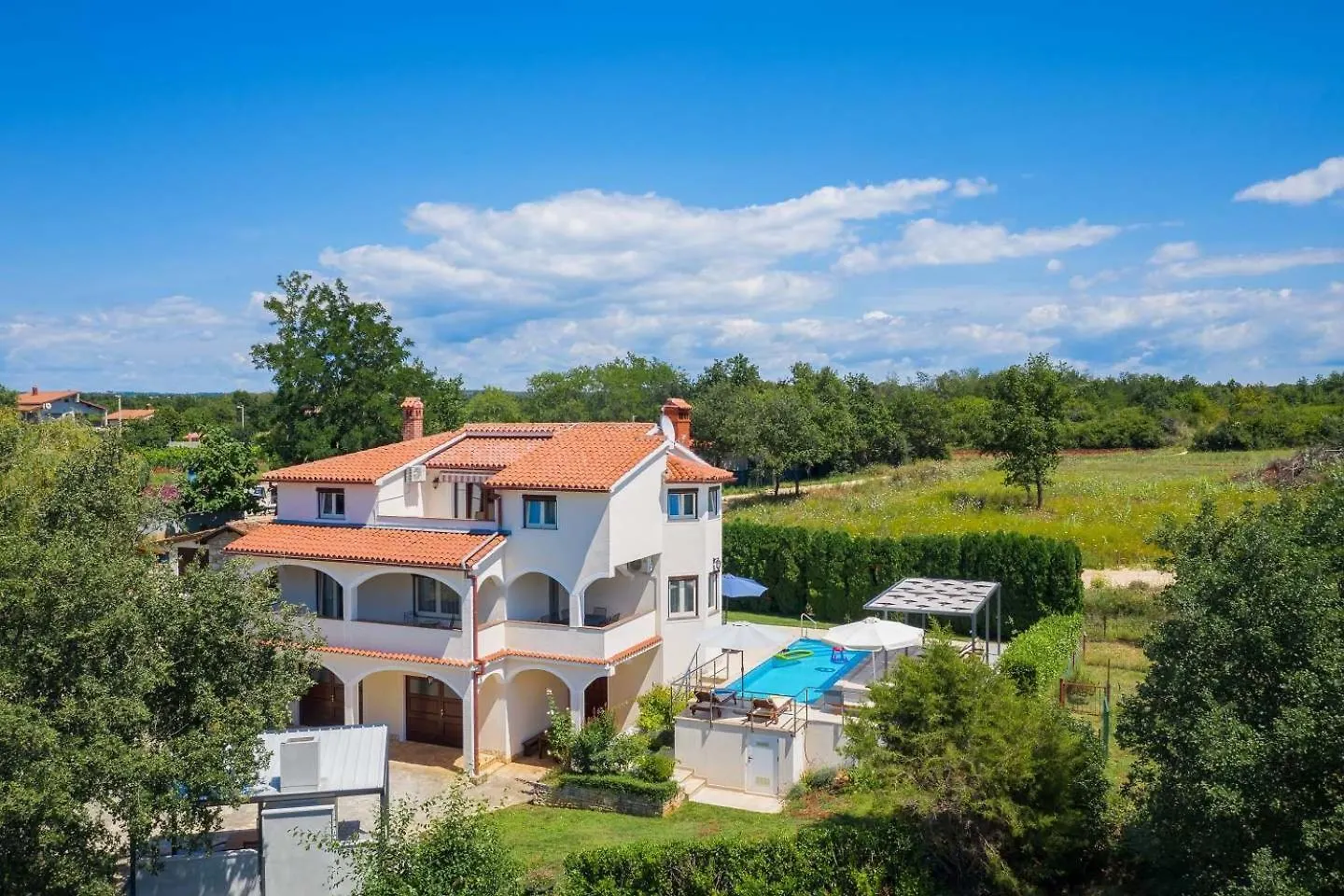 Villa Eufemia Near Porec With Large Garden And Outdoor Playground For Kids Κροατία