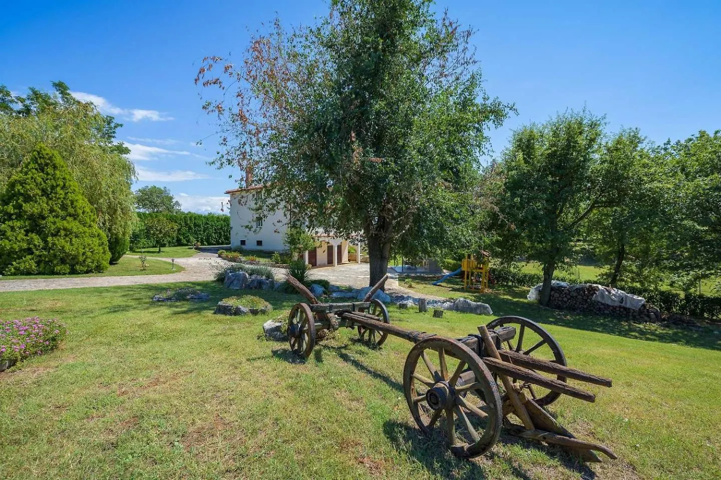 Villa Eufemia Near Porec With Large Garden And Outdoor Playground For Kids 0*,